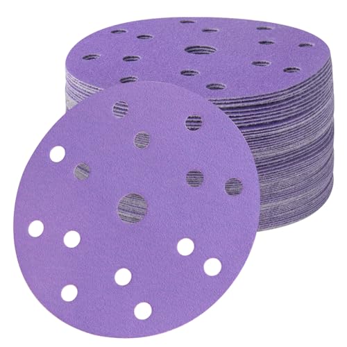 Disques en céramique de 150 mm pour carrosserie auto et polissage de précision à 15 trous