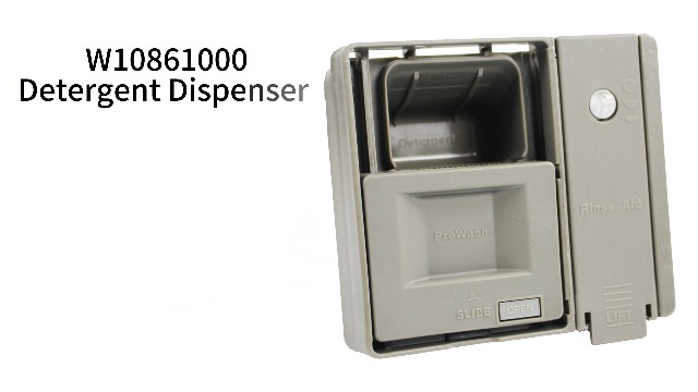 Amazon.com: W10861000 Dishwasher Detergent Dispenser Assembly