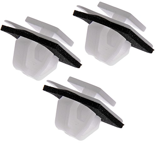 Dorman 963-548 Side Garnish Retainer Head Dia 0.56x0.79In Shank Long 0.37In Hole Dia 0.4In, 3 Pack