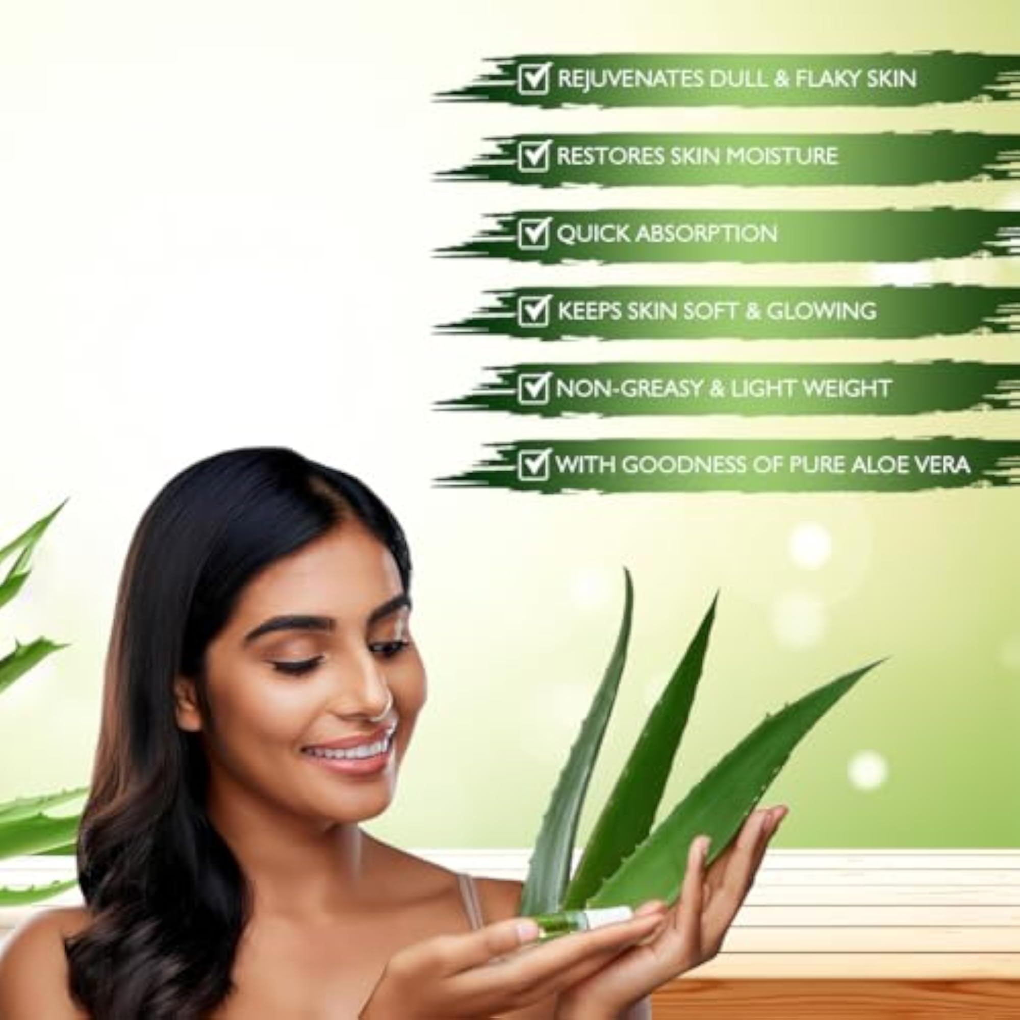 Aloe Vera Body Lotion, Soothing & Hydrating