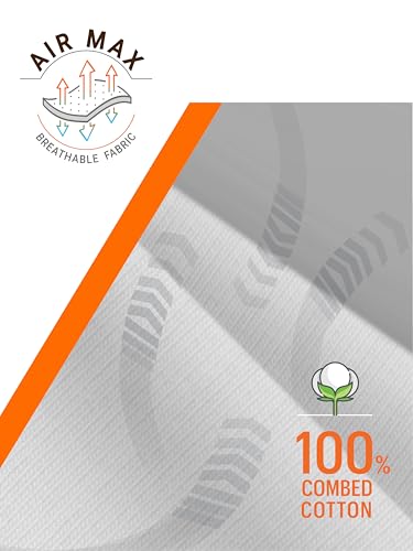 Image of Dixcy Scott Originals Clasz Vest | 100% Combed Cotton | Men's Vest | No-Peep Neckline | Breathable, Sweat Absorbent Vest for Men | Cut Away Back Arm Hole | Innerwear for Man | Pack of 3