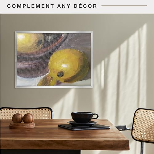 Image of MCS Foundation 20x28 Poster Frame Traditional Silver, Vertical & Horizontal Wall Hanging Large Picture Frame for Photos, Posters & Art Prints (1-Pack)