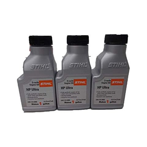 Stihl 3 Pack Synthetic Oil Mix 50:1 HP Ultra 2-Cycle 1 Bottle 2.6 oz = 1 Gal #G Cover