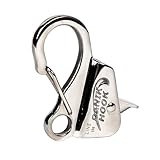 Slide Anchor Danik-Hook Stainless Steel, Easy to Use, Knotless Anchor System with Quick Release (Rope Not Included), Holds 8000 lb.