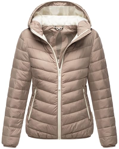 MARIKOO Damen Winterjacke (S-3XL) - Steppjacke, Integrierter Beutel mit...