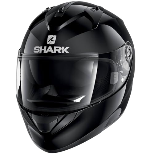 SHARK, Casco Moto Integral RIDILL BLANK Gloss Black, M