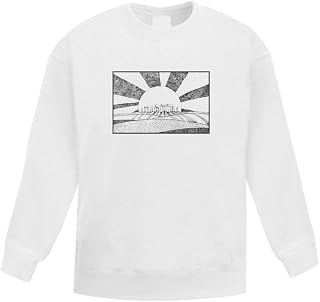 Azeeda 'Sunset Stonehenge' Kid's Sweatshirt/Jumper (9-11 Years) (KW00054658)