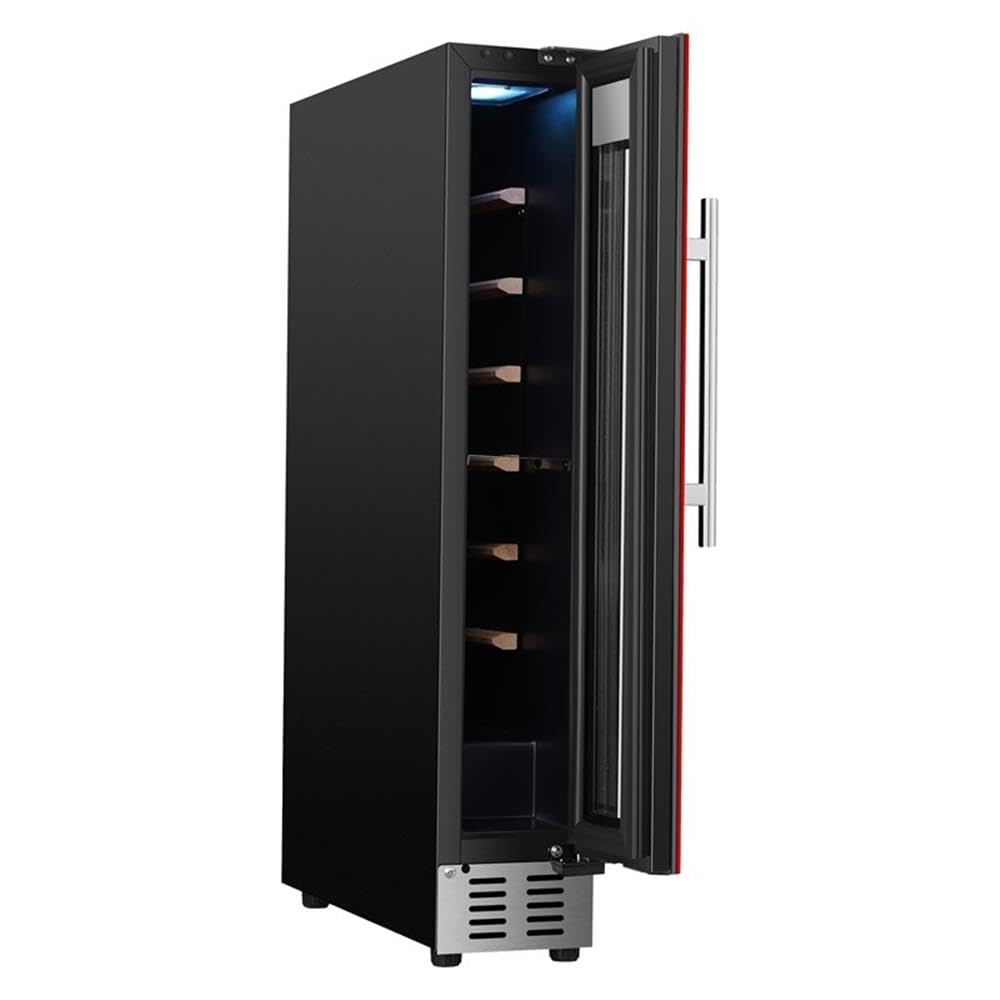 Pemberly Row 9 Bottle Built-In/Freestanding Wine Ref With 7 Color LED Lights on Fridge.com - View 5