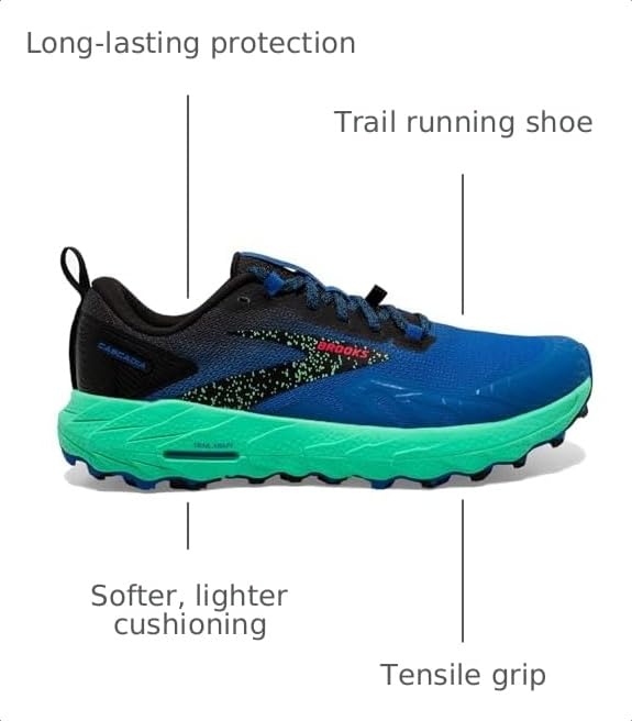 Image of Brooks Men's Cascadia 17 Trail Running Shoe
