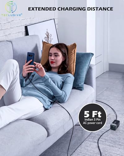 T TECLUSIVE Store T Teclusive 120w Gan Type C USB Charger Compatible - Image 7