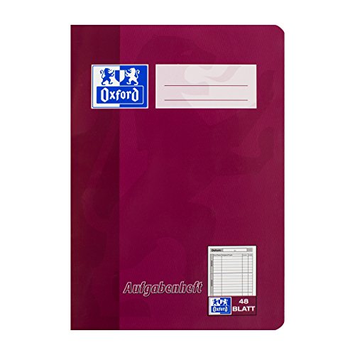 Oxford 100057951 Aufgabenheft - A5, 48 Blatt, sortiert