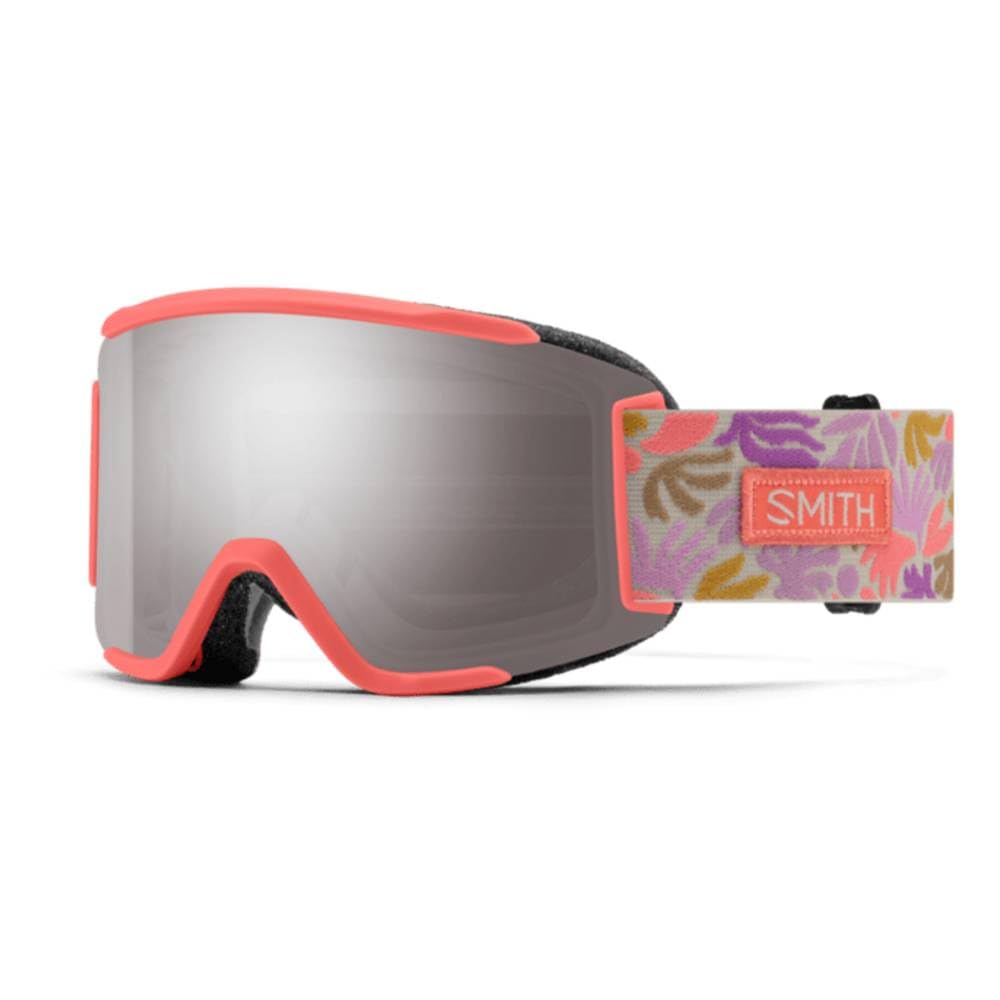 Squad S Schwimmbrille Flare Flora/ChromaPop Sun Platinum Mirror