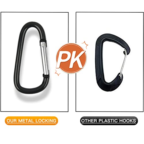 Buygoo 3 Pocket Cargo Net Trunk Bed Organizer, Black Mesh Storage Net With 4 Metal Hooks, Heavy Duty Cargo Net For Suv, Cars, Pickup Truck Bed, 43.3×11.8 Inch #TOP2