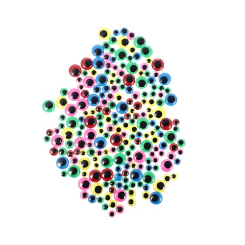 COHEALI Self-Adhesive Eyeball Decals 200pcs Big Googly Eyes for Craft Projects