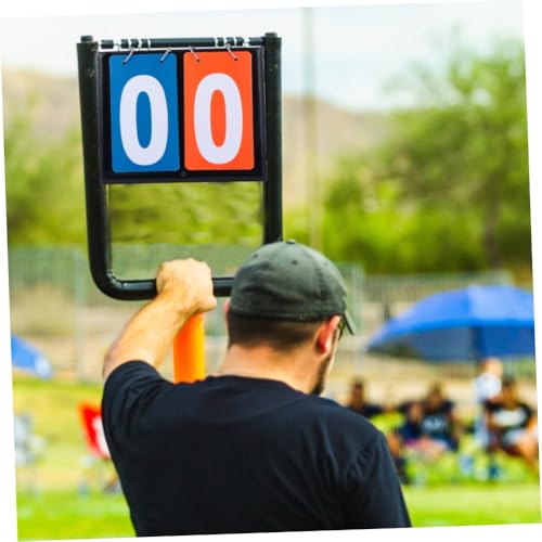 Marcador portátil con volteo para baloncesto ligero miniatura 6