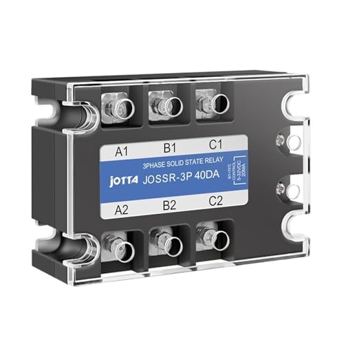 SSR 40DA 40A triphasé pour automatiser un système de chauffage et de ventilation