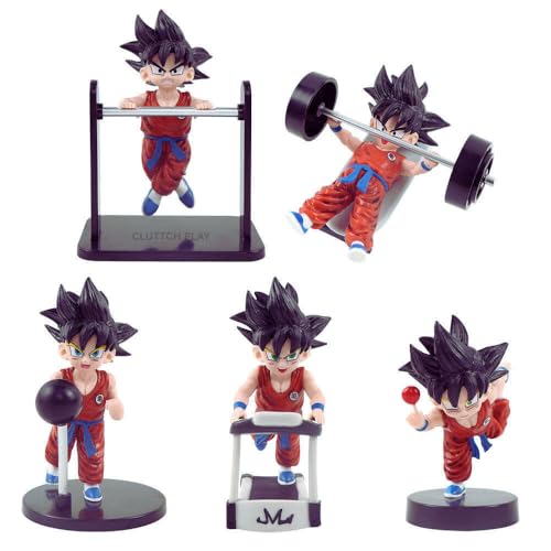 Cluttch Play Goku Gym Anime Action Figure - Limited Edition Drago...