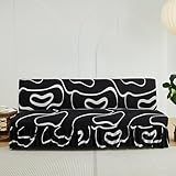 Protection complète - Notre housse de canapé sans bras peuvent couvrir entièrement votre canapé, y compris les côtés. La housse de canapé-lit extensible est particulièrement adaptée aux familles avec des animaux domestiques et des enfants. Elle peut être protégée des taches quotidiennes et empêcher les animaux de mordre ou de rayer nos canapés.C'est une housse de protection de meubles pratique et C'est un excellent choix pour rehausser le style du salon.