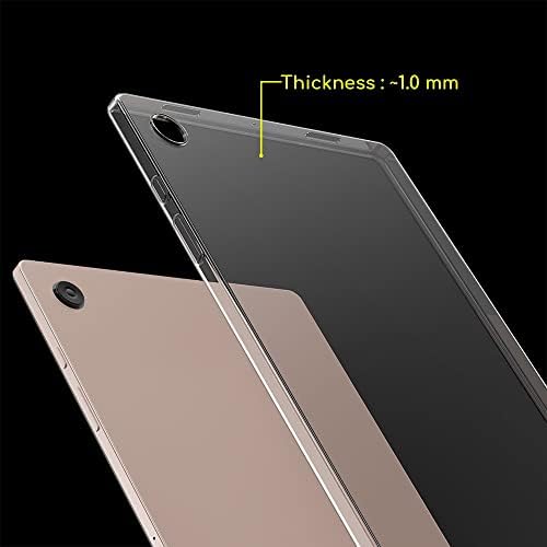ebestStar - compatible with Samsung Galaxy Tab A8 10.5 Case SM-X200 X205 (2021) Ultra Thin Clear Cover, Soft Flexible Premium Silicone Gel, Transparent [Tab: 246.8 x 161.9 x 6.9 mm, 10.5'']