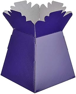 1 x Purple Living Vase Bouquet Sweet Box (Purple x 1)