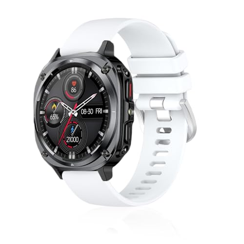 Correa de silicona para reloj inteligente Kimeag S81 y S90 miniatura 1