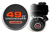 JMCHstore Pull Starter Sticker 49cc Item 69730 for Predator 212 Engine, Decals Coleman BT200X CT200U 200cc Mini Bike Performance Parts, Dirt Bike KT196 Go Kart Honda 196cc, Monster Mega Moto