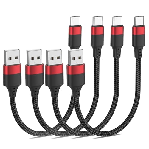 6-Inch USB-C Cable 4-Pack