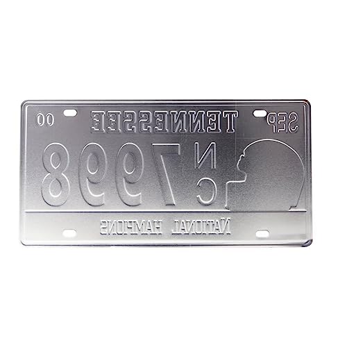 Image of Tennessee NC 7998 Multipurpose Metal Signs - License Wall Plate, Decorative Car Tag - Ideal for Cafe, Restaurant, Shop, Home, Hotel, Club, Office, Living Area