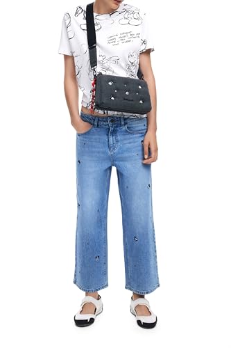 Sac noir Mickey Desigual compact pour le week-end - 3