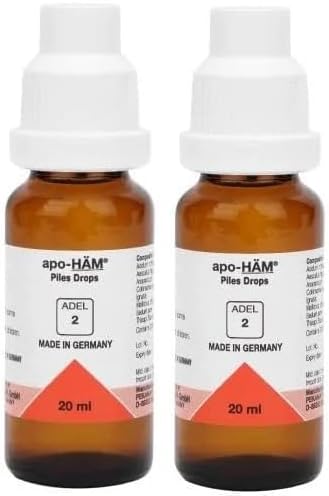 ADEL - 2 gotas hechas en Alemania - 0.7 fl oz (paquete de 2)