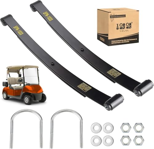 Ressorts à lames EZGO RXV à double action robuste pour stabiliser la charge de votre véhicule