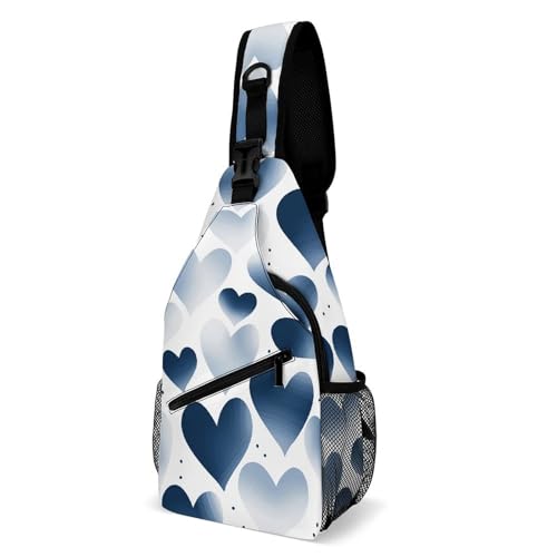 Bolso cruzado tipo sling para deporte y viaje miniatura 1