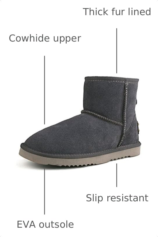 Image of AUSLAND Women's Classic Winter Snow Boots