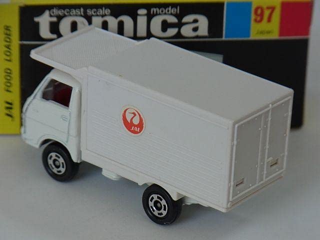 黒箱トミカ97 JAL日本航空フードローダー機内食運搬車 美品 日本製 デッド 黒箱トミカ97 JAL日本航空フードローダー機内食運搬車 美品 日本