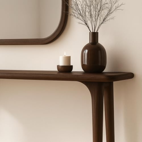 Image of 120cm Long Wooden Console Table for Living Room | Side Entrance Table for Home (120 * 30 * 77 Cm)