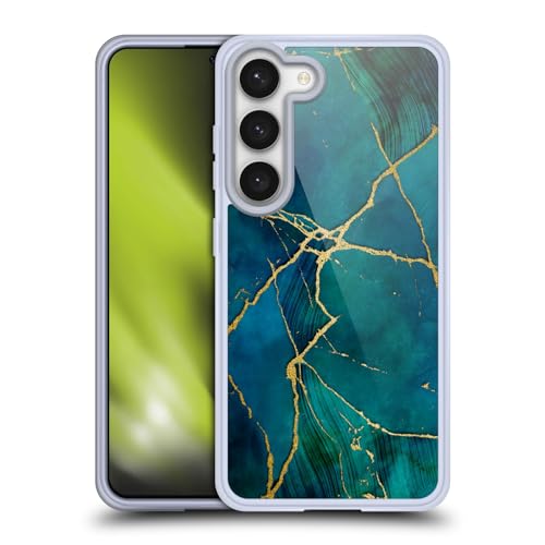 Funda Mármol Galaxy S23 Oro para Oficina y Diario