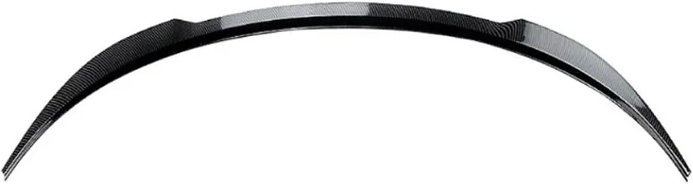 for Tesla Model Y 2020-Present Sporty Roof Spoiler Wing Gloss Black 3M Adhesive Exterior Styling Body Kit Easy Install(Carbon Fiber Texture)