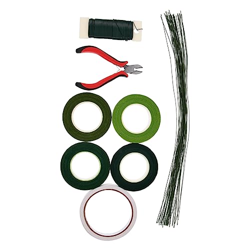 OSALADI 1 Set DIY Floral Kit Flower Arrangement Tools for Craft Projects Durable Easy to Use for Bouquets Wreaths and Floral Decorating