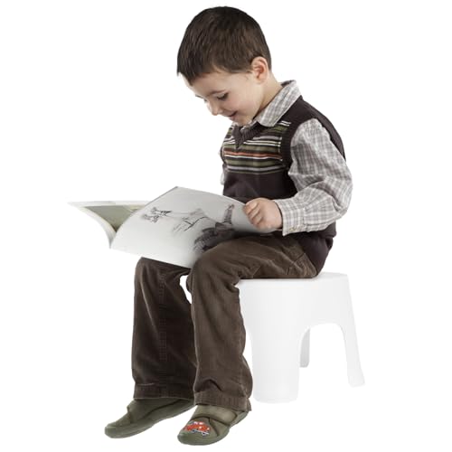 10-Piece Set Step Stool Shower Foot Stool Plastic Chairs Stool for Toddlers Adult Step Flexible Seating for Preschool