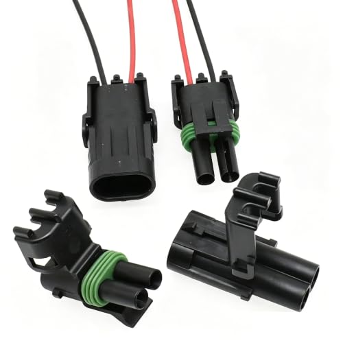 Conector eléctrico 2P inyector macho hembra 12010973 para automoción 2