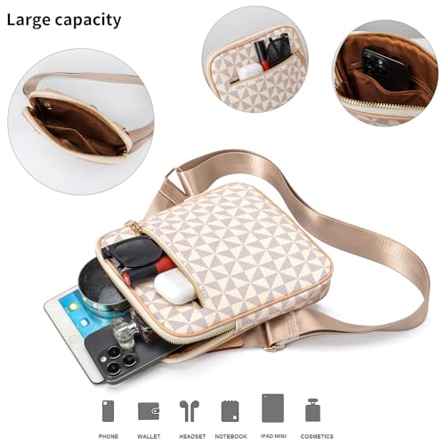 Small Crossbody Bag for Men Deigner Sling Shoulder Messenger Bags Phone Purse with Adjustable Strap Work Travel3