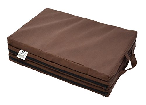 Best For Kids Klappmatratze für das Reisebett 120 x 60 cm in 5 Farben (Braun)