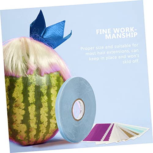 FRCOLOR 9 Pçs Peruca De Extensão De Cabelo Sem Costura Fita Adesiva Dupla Face Peruca De Renda Fita