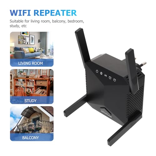 Repetidor WiFi 2.4ghz para eliminar zonas muertas de internet con 4 antenas 7