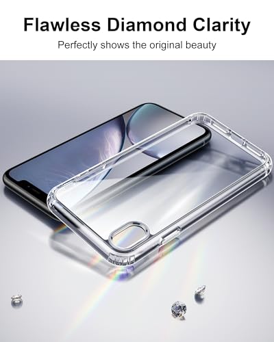 Image of HOOMIL Case for iPhone XR, Anti-Yellowing, Crystal Clear