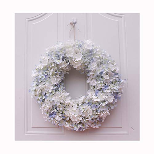 Guirlande de Noël florale rose durable pour décoration extérieure