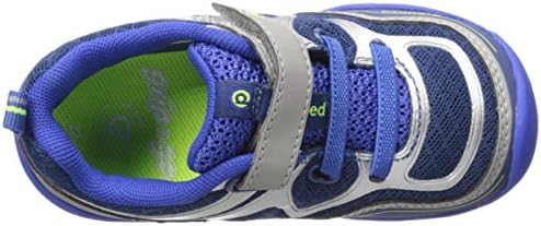 pediped Kids' Grip Force Sneaker, Navy, 19 E EU Toddler (4-4.5 US) Review | Image 4