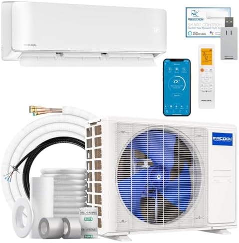 MrCool DIY 9k BTU 23.6 SEER2 Ductless Mini Split AC & Heat Pump 5...