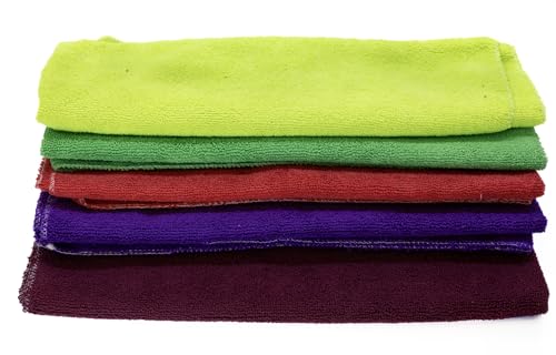 Hogar, Pet Products Genérico Jerga de Microfibra para secar y Limpiar Superficies 10pzas