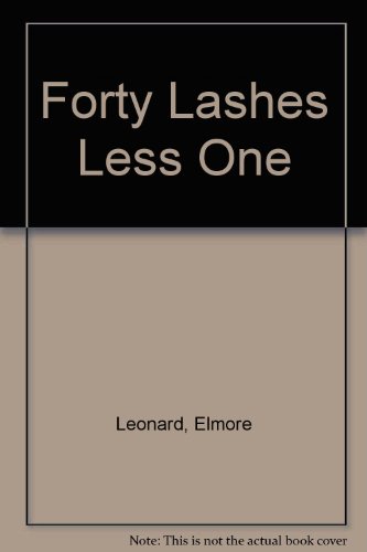 Forty Lashes Less 0553276255 Book Cover